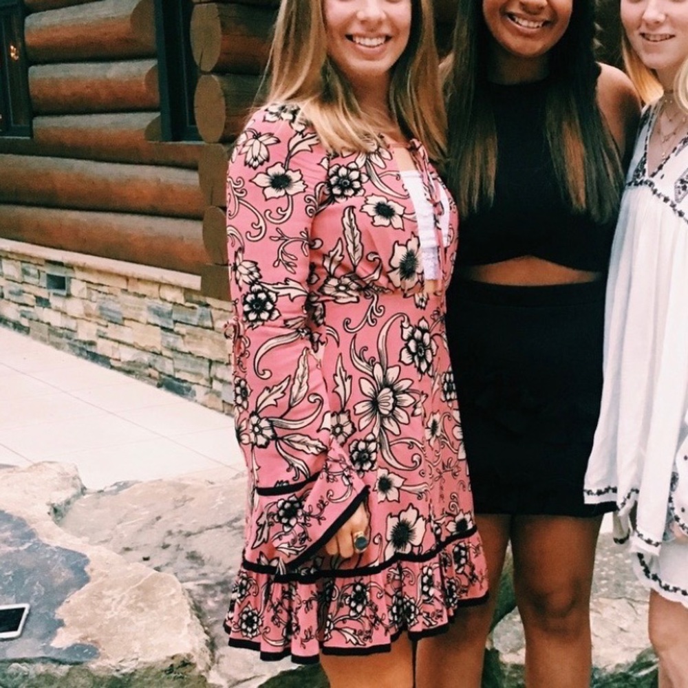 For Love and Lemons Pink Dress
